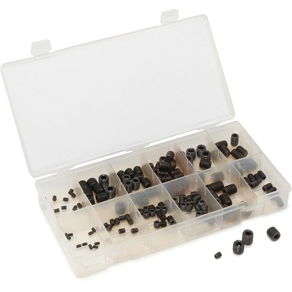 Titan Sae Socket Head Set Screw Assortment, 160 Piece TIT45235